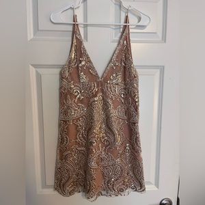 Free people night shimmers dress